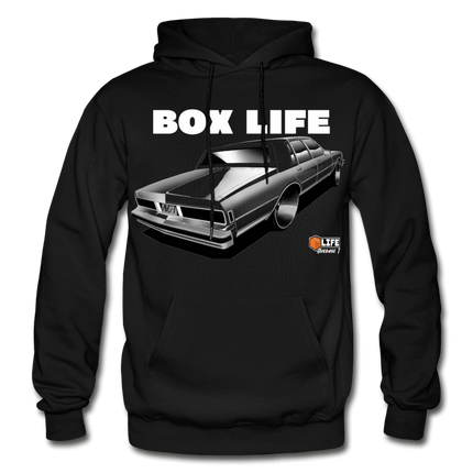 Box Chevy Life LS Brougham caprice Hoodie - AverageTApparel-
