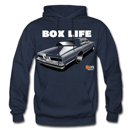 Box Chevy Life LS Brougham caprice Hoodie - AverageTApparel-