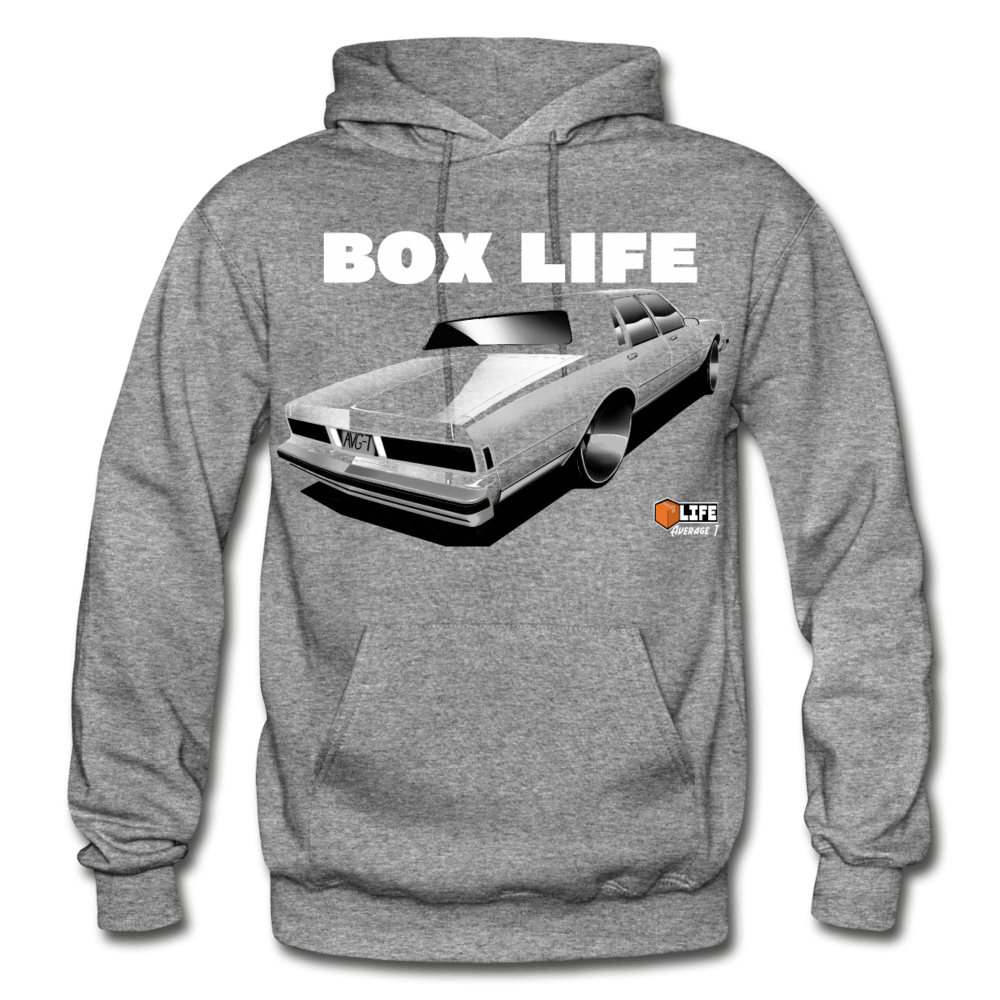 Box Chevy Life LS Brougham caprice Hoodie - AverageTApparel-