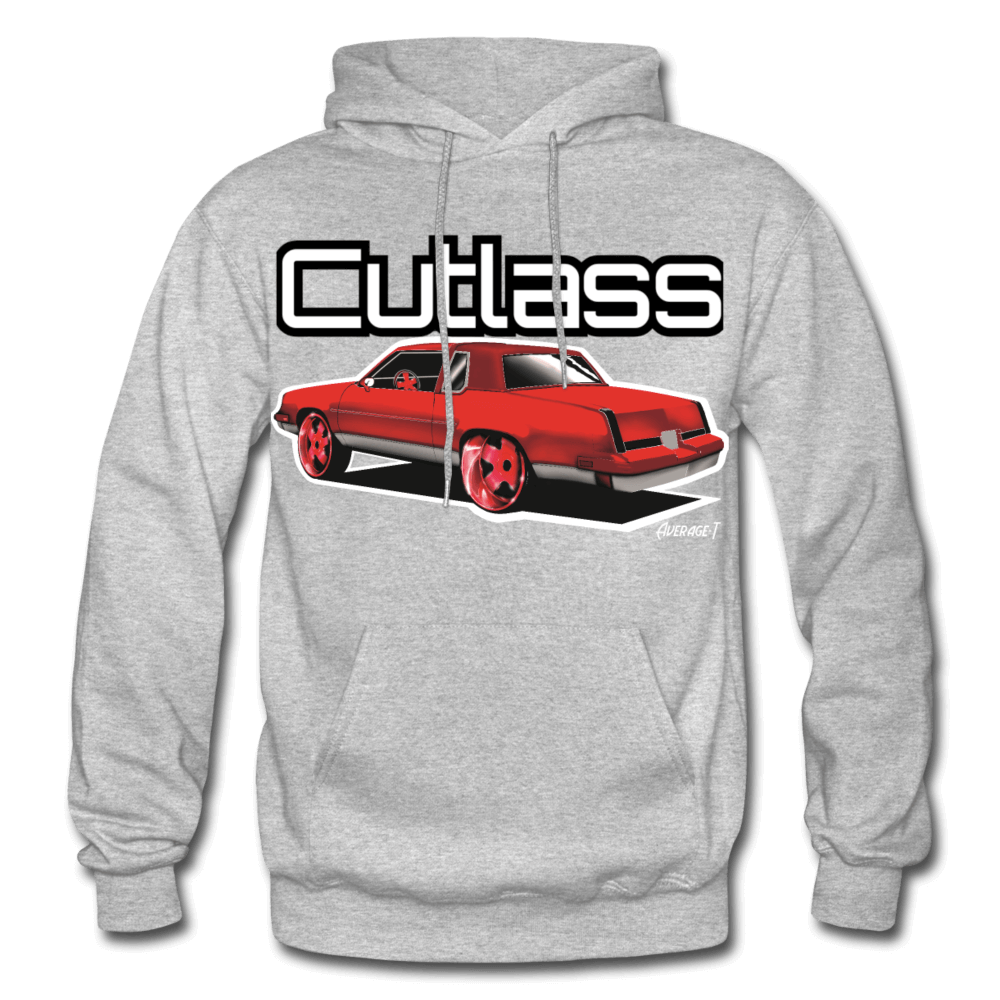 Red Oldsmobile Cutlass Hoodie - AverageTApparel-