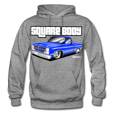 Square Body C10 Hoodie - AverageTApparel-