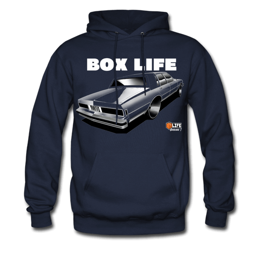 Box Chevy Life LS Brougham caprice Hoodie - AverageTApparel-