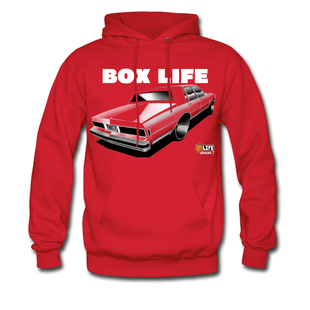 Box Chevy Life LS Brougham caprice Hoodie - AverageTApparel-