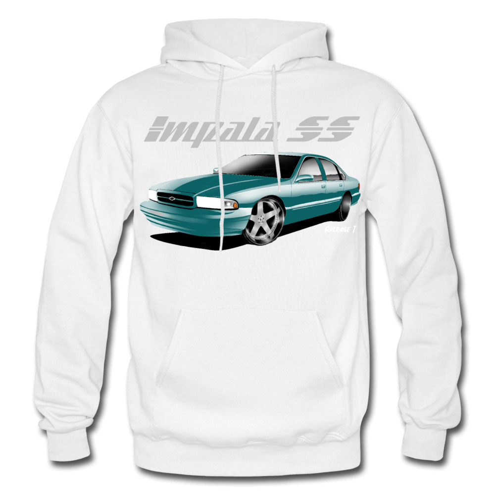 Impala SS Green Chrome Hoodie - AverageTApparel-