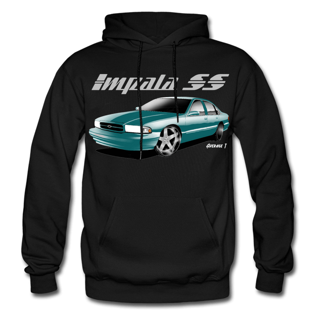 Impala SS Green Chrome Hoodie - AverageTApparel-