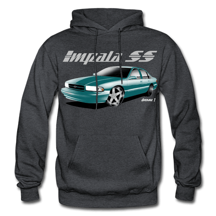 Impala SS Green Chrome Hoodie - AverageTApparel-
