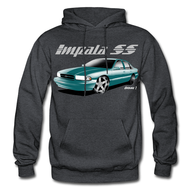 Impala SS Green Chrome Hoodie - AverageTApparel-