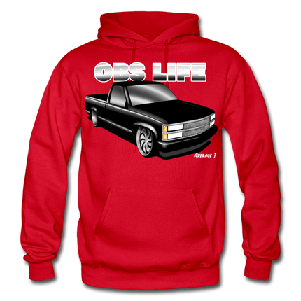 OBS Black pickup Hoodie - AverageTApparel-