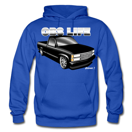 OBS Black pickup Hoodie - AverageTApparel-