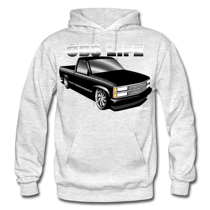 OBS Black pickup Hoodie - AverageTApparel-