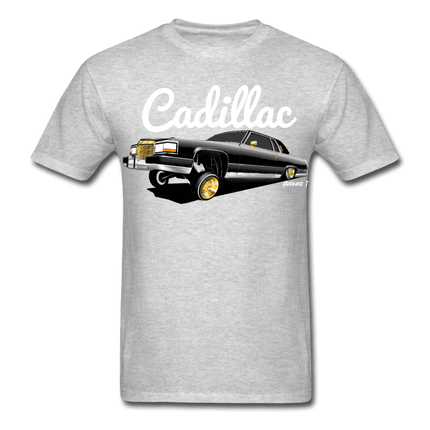 Cadillac Coupe Deville Lowrider Black T-Shirt - AverageTApparel-