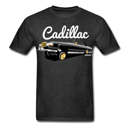 Cadillac Coupe Deville Lowrider Black T-Shirt - AverageTApparel-