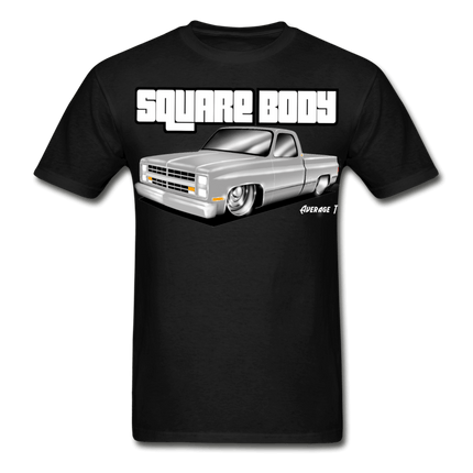 C10 Squarebody Grey Chevy T-Shirt - AverageTApparel-