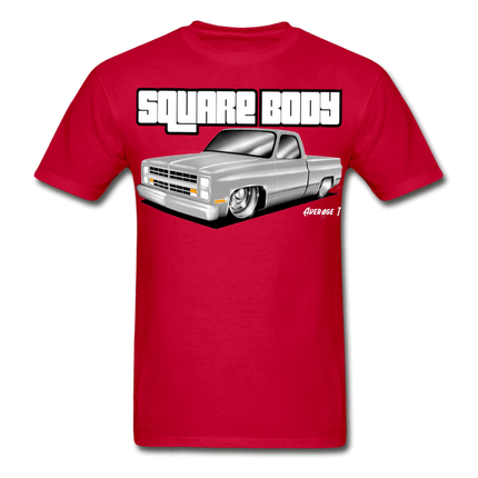 C10 Squarebody Grey Chevy T-Shirt - AverageTApparel-