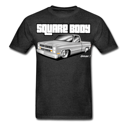 C10 Squarebody Grey Chevy T-Shirt - AverageTApparel-