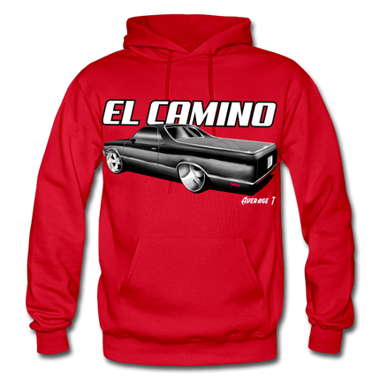 Chevy El Camino Black Hoodie - AverageTApparel-