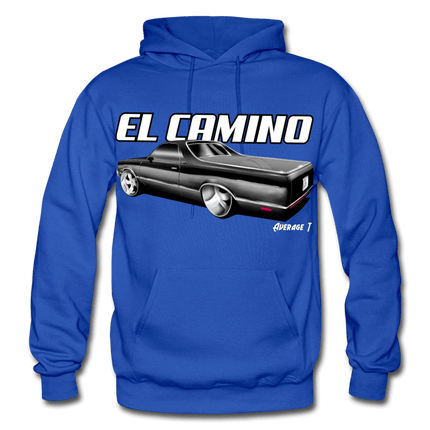 Chevy El Camino Black Hoodie - AverageTApparel-
