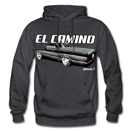 Chevy El Camino Black Hoodie - AverageTApparel-