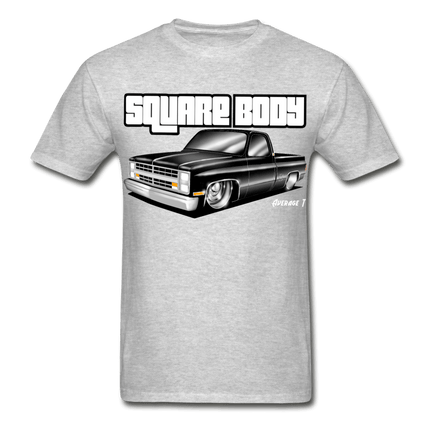 Black Squarebody T-Shirt - AverageTApparel-