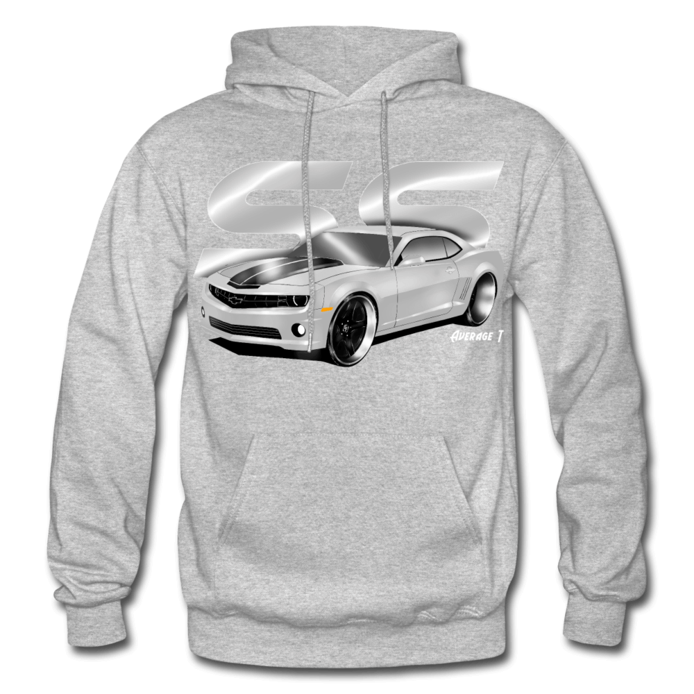 Camaro SS Hoodie In Stock Fast Shipping. Buy now. Heather Grey L
