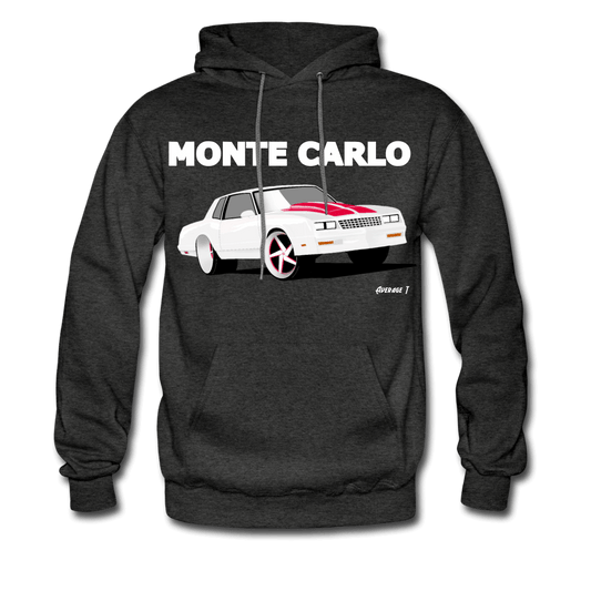 Monte Carlo SS White Hoodie cc - AverageTApparel-