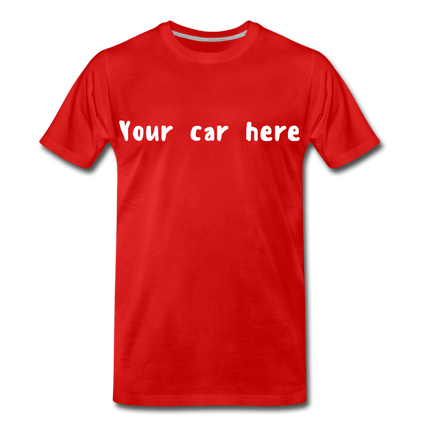 Custom Uploaded Vehicle T-Shirt - AverageTApparel-