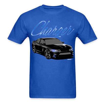 Dodge Charger Black T-Shirt - AverageTApparel-