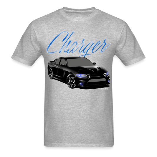 Dodge Charger Black T-Shirt - AverageTApparel-