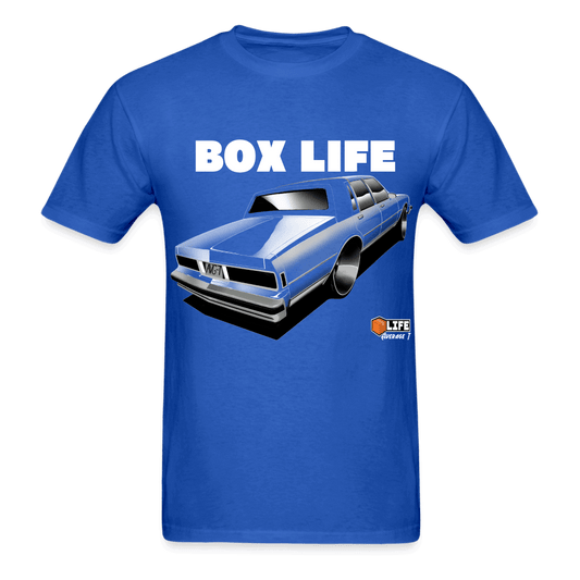 Box Chevy Life LS Brougham T-Shirt - AverageTApparel-