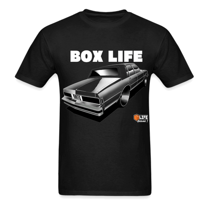 Box Chevy Life LS Brougham T-Shirt - AverageTApparel-