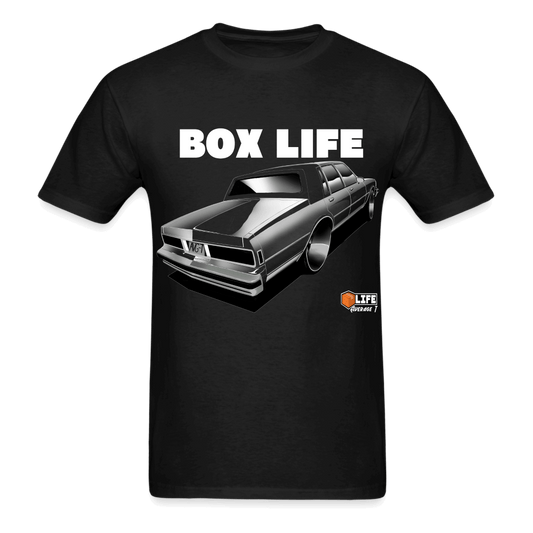 Box Chevy Life LS Brougham T-Shirt - AverageTApparel-