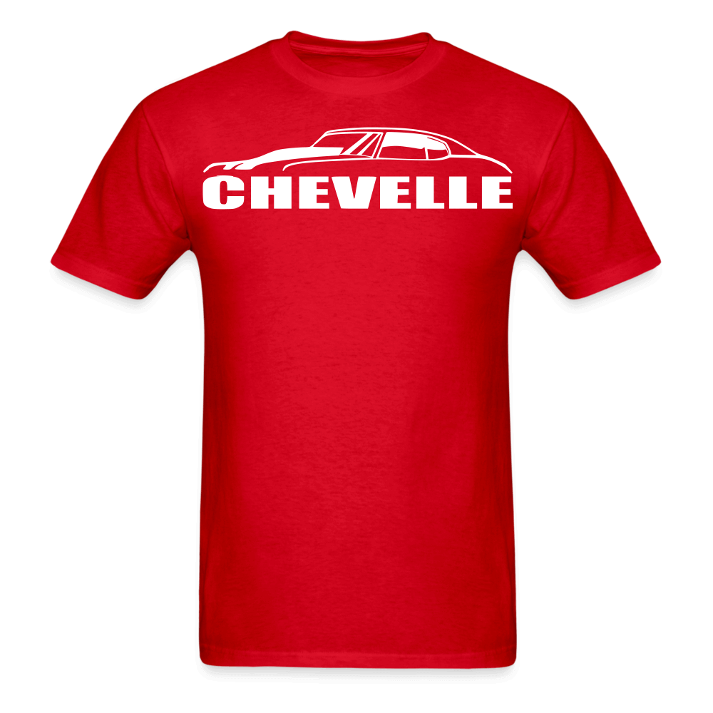1970 Chevelle Cowl Hood T-Shirt - AverageTApparel-