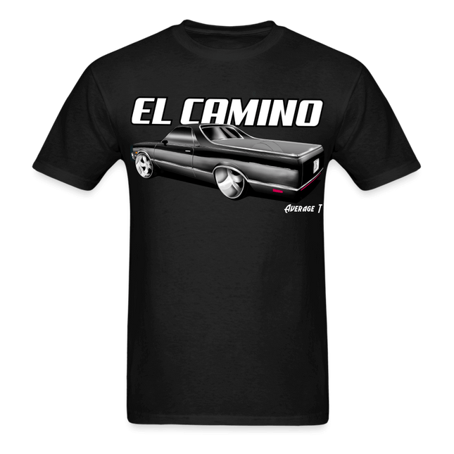 Black El Camino T-Shirt - AverageTApparel-