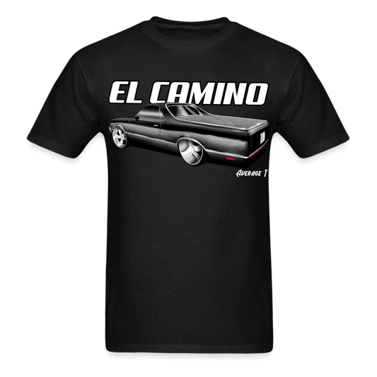 Black El Camino T-Shirt - AverageTApparel-