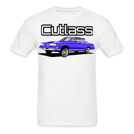 Blue Cutlass Lowrider T-Shirt - AverageTApparel-