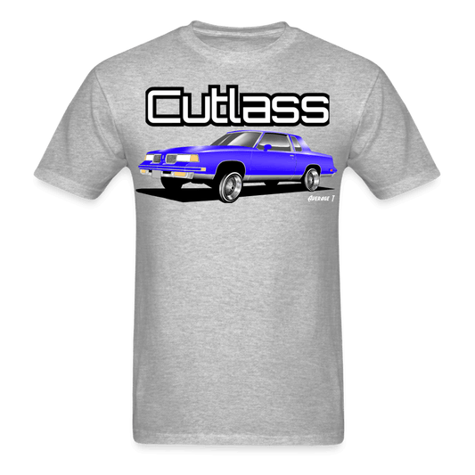 Blue Cutlass Lowrider T-Shirt - AverageTApparel-