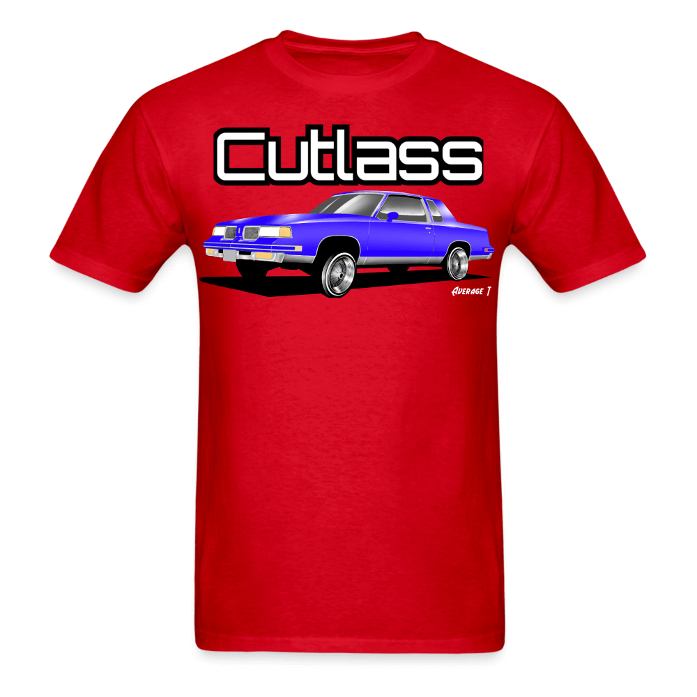 Blue Cutlass Lowrider T-Shirt - AverageTApparel-