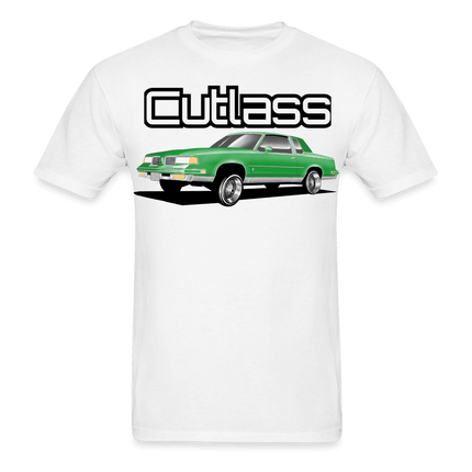 Oldsmobile Cutlass Lowrider Green T-Shirt - AverageTApparel-