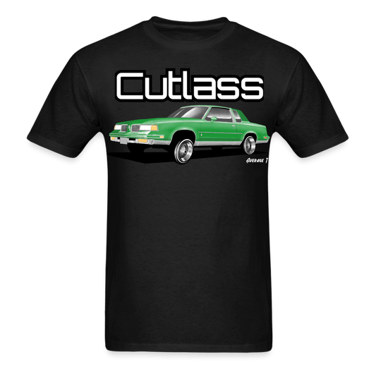 Oldsmobile Cutlass Lowrider Green T-Shirt - AverageTApparel-