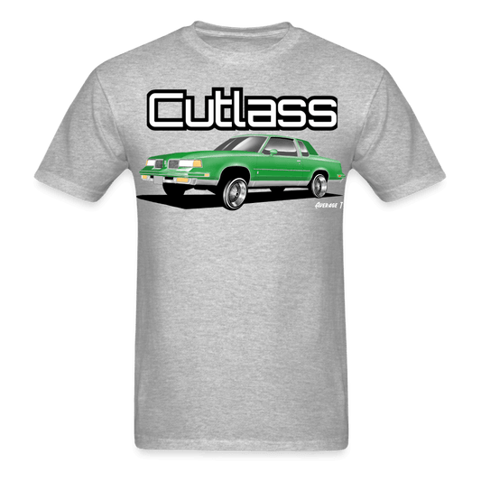 Oldsmobile Cutlass Lowrider Green T-Shirt - AverageTApparel-