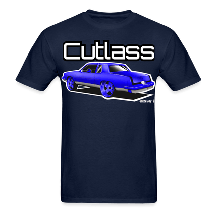 Oldsmobile Cutlass Blue T-Shirt - AverageTApparel-