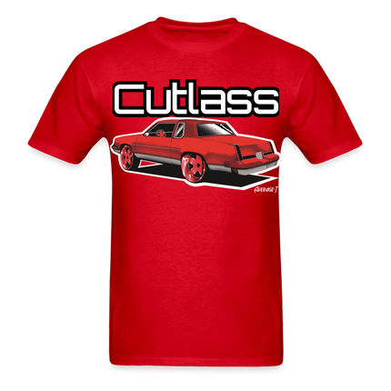 Red Cutlass T-Shirt - AverageTApparel-
