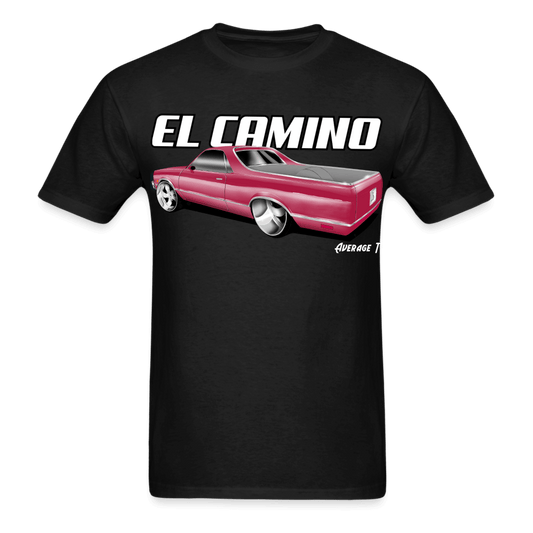 Burgundy El Camino T-Shirt - AverageTApparel-