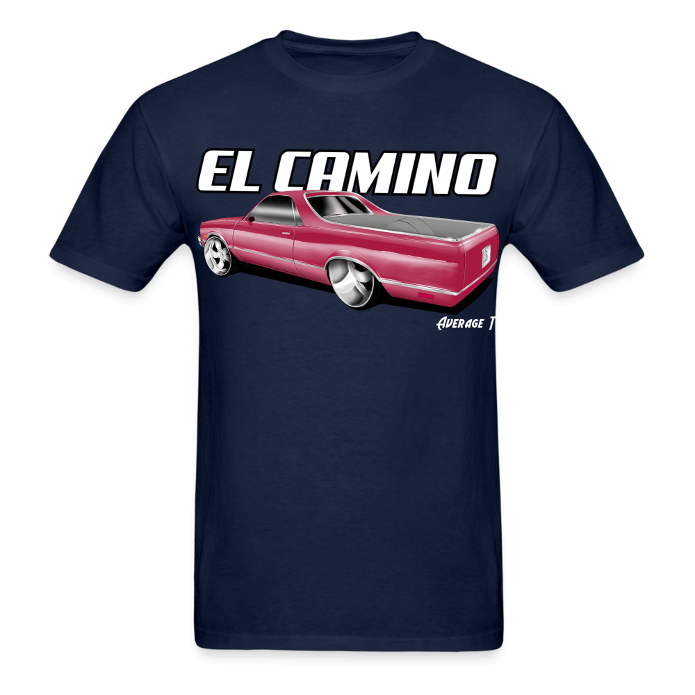 Burgundy El Camino T-Shirt - AverageTApparel-