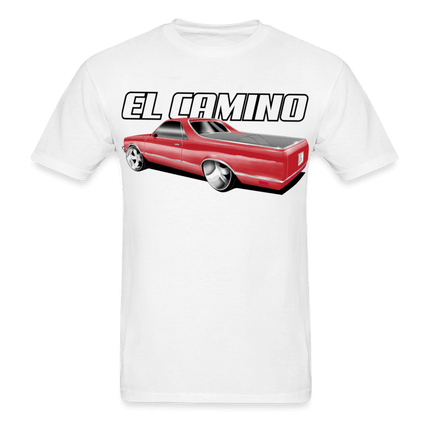 Red El Camino T-Shirt - AverageTApparel-