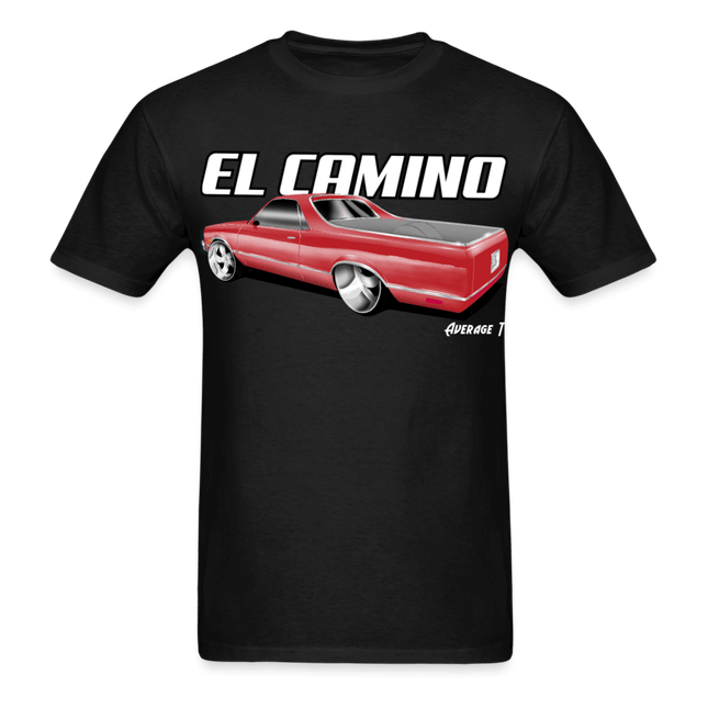 Red El Camino T-Shirt - AverageTApparel-