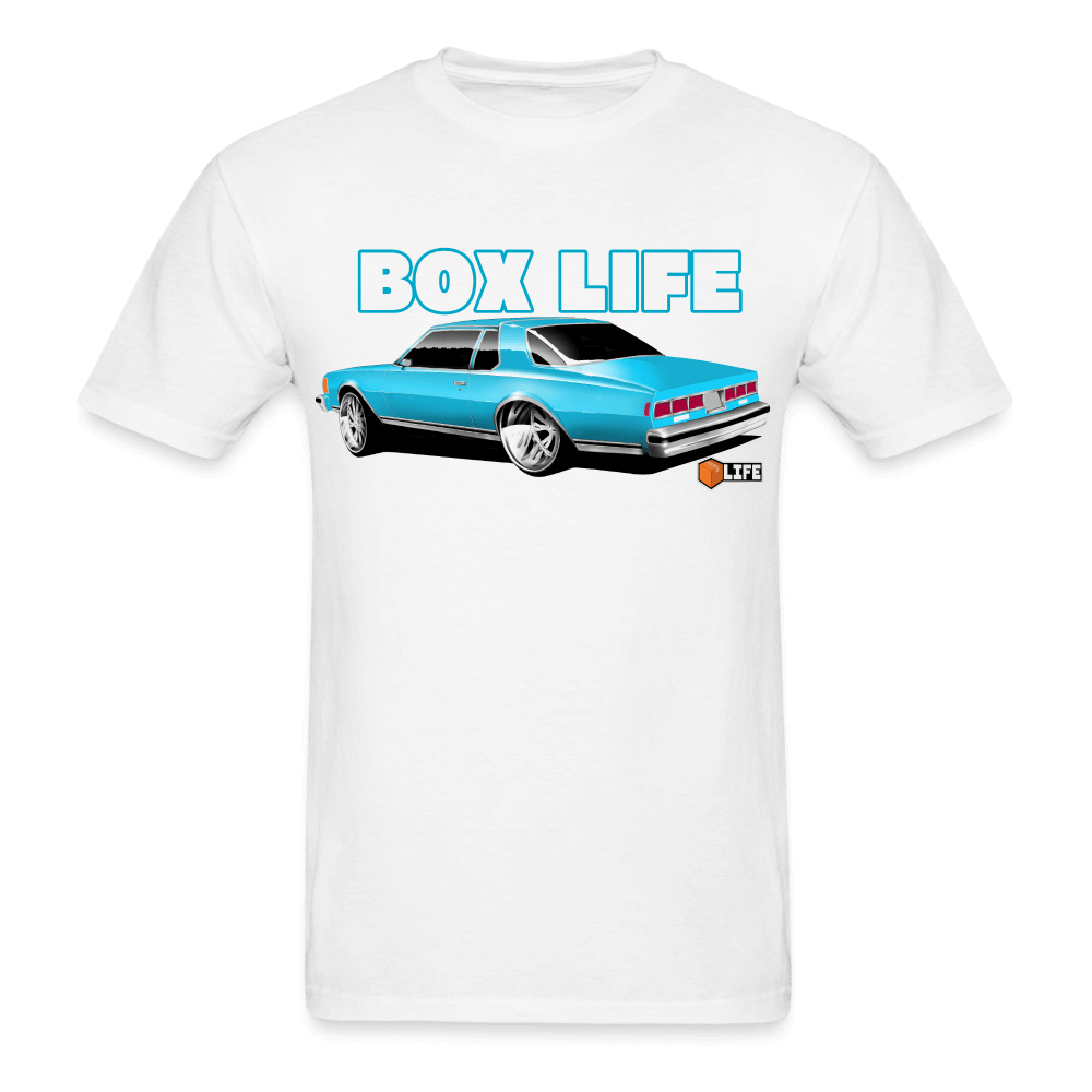 79 Blue Landau Box Chevy Life T-Shirt - AverageTApparel-
