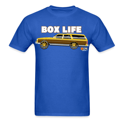 Box Chevy Life Station Wagon T-Shirt - AverageTApparel-