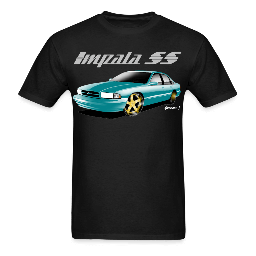 Impala SS Green Gold Wheel T-Shirt - AverageTApparel-