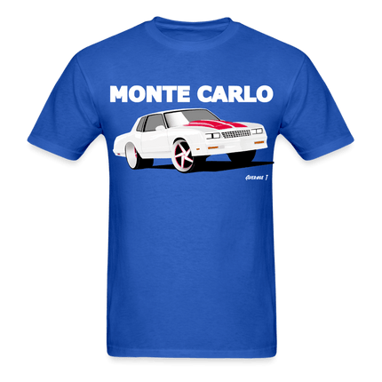 Monte Carlo SS White T-Shirt - AverageTApparel-